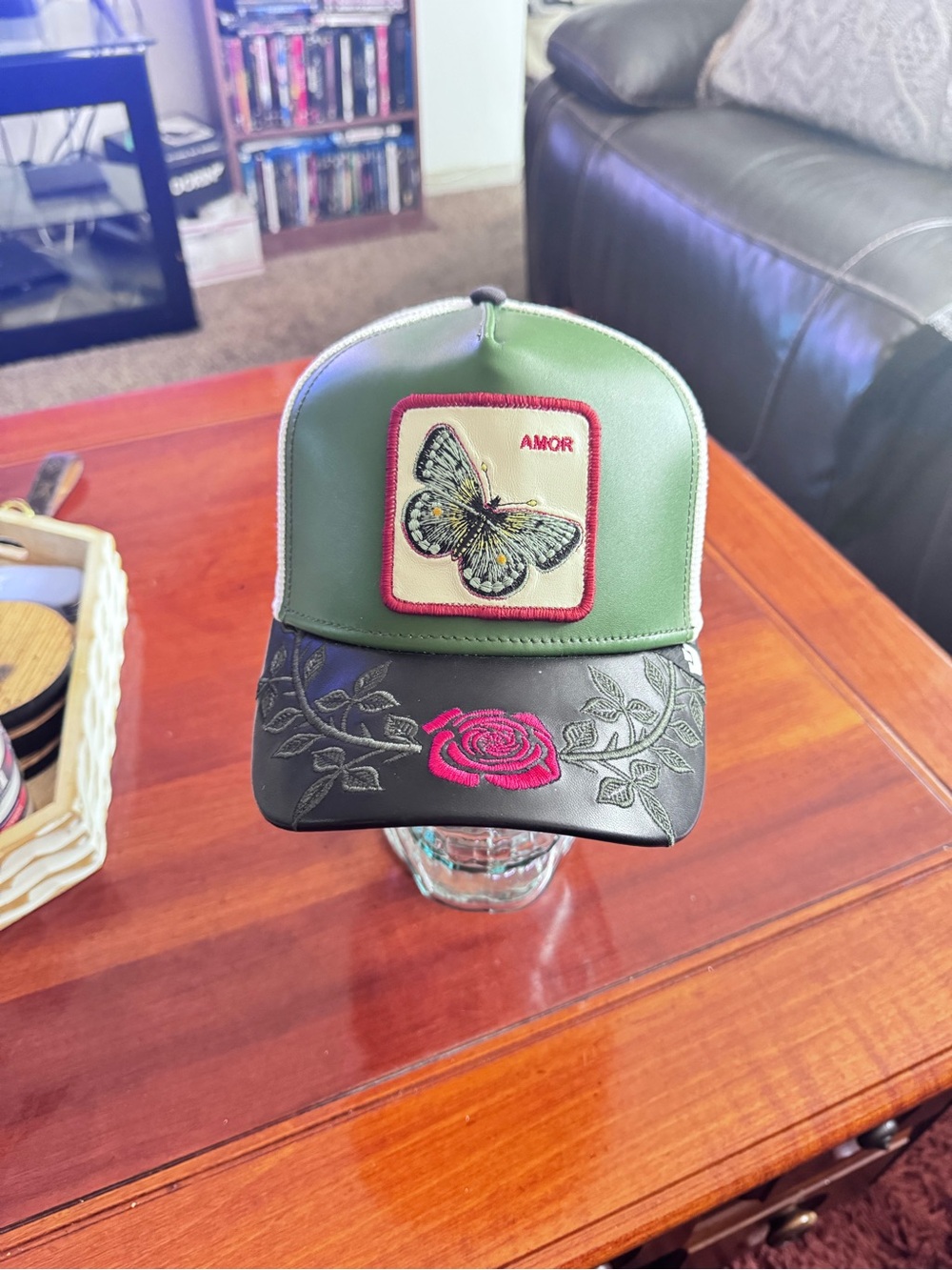 Goorin bros. AMOR trucker hat.
Friday drop. NWT. - Picture 3 of 16